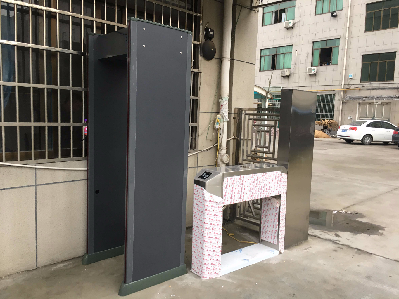 工廠室外防水型安檢門(mén)及